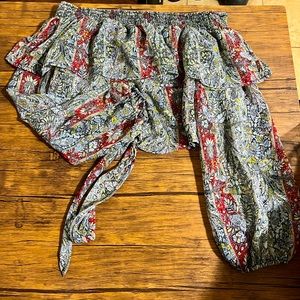 Nordstrom crop blouse